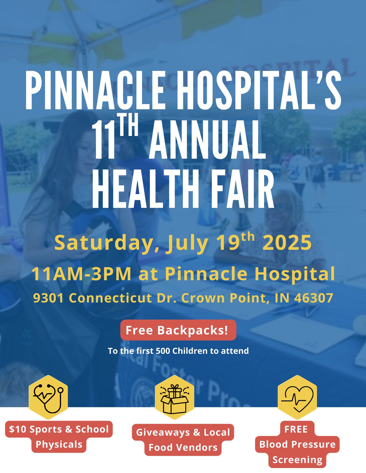 11th Annual Health Fair July 19th
