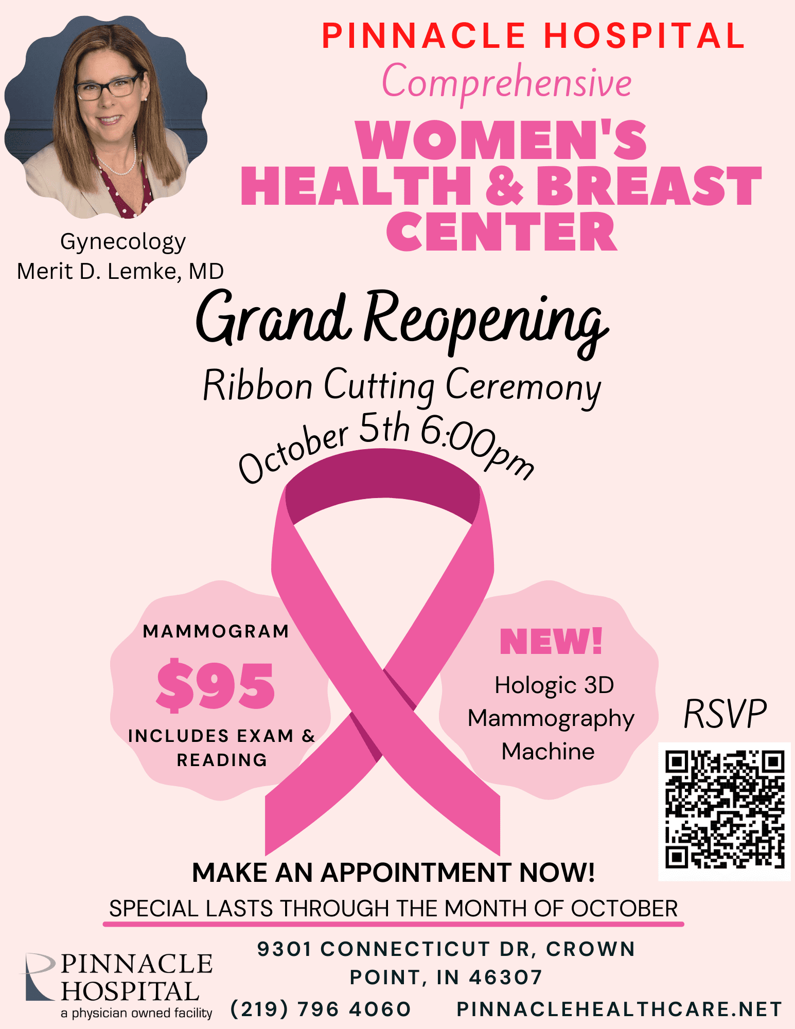 womens breast center grand reopening